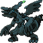Zekrom shiny front sprite